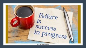 Failure is success in progress