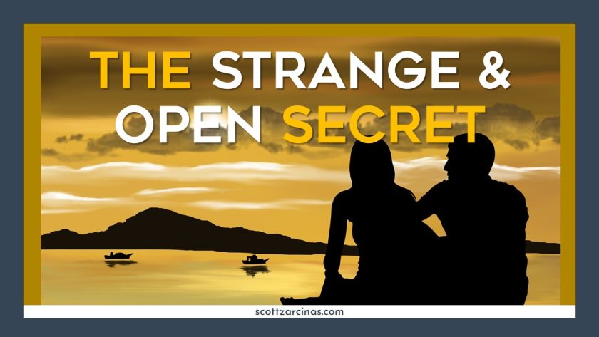 The strange and open secret